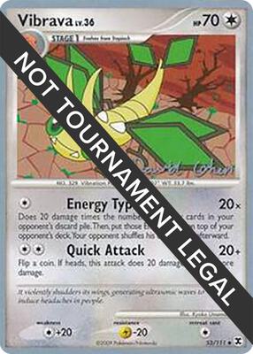 Vibrava - 2009 (David Cohen) card from World Championship Decks