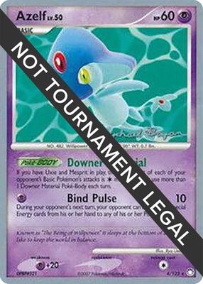 Azelf (4) - 2010 (Mychael Bryan) card from World Championship Decks