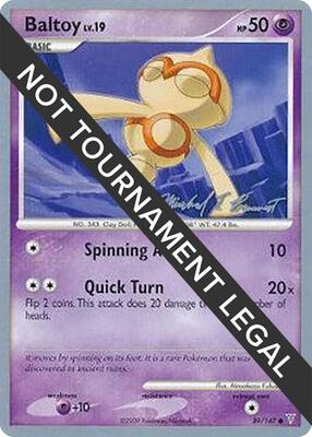 Baltoy - 2010 (Michael Pramawat) card from World Championship Decks