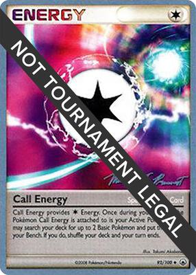 Call Energy - 2010 (Michael Pramawat) card from World Championship Decks