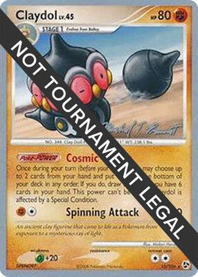 Claydol - 2010 (Michael Pramawat) card from World Championship Decks