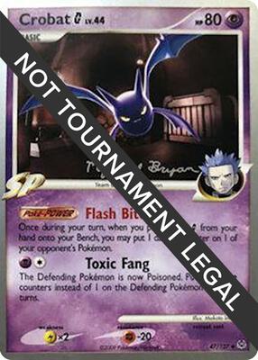 Crobat G - 2010 (Mychael Bryan) card from World Championship Decks