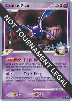 Crobat G - 2010 (Yuka Furusawa) card from World Championship Decks
