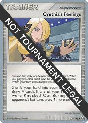 Cynthia's Feelings - 2010 (Mychael Bryan) card from World Championship Decks