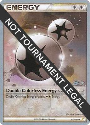 Double Colorless Energy - 2010 (Yuta Komatsuda) card from World Championship Decks