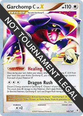 Garchomp C LV.X - 2010 (Yuta Komatsuda) card from World Championship Decks