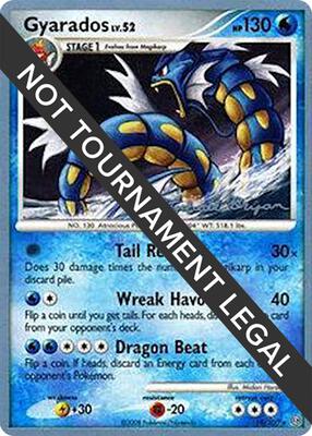 Gyarados - 2010 (Mychael Bryan) card from World Championship Decks