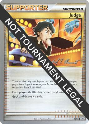 Judge - 2010 (Michael Pramawat) card from World Championship Decks