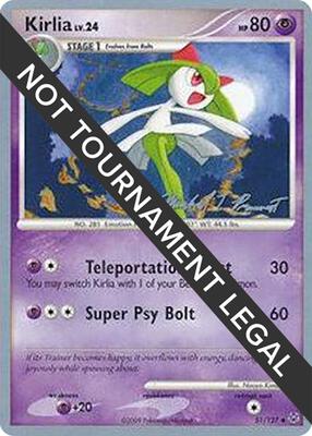 Kirlia - 2010 (Michael Pramawat) card from World Championship Decks