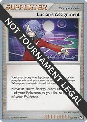 Lucian's Assignment - 2010 (Michael Pramawat) card from World Championship Decks