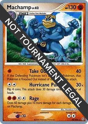 Machamp - 2010 (Michael Pramawat) card from World Championship Decks