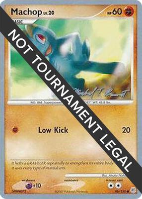 Machop - 2010 (Michael Pramawat) card from World Championship Decks