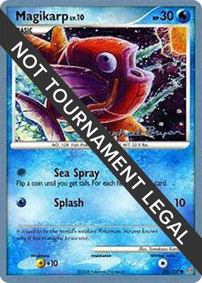 Magikarp - 2010 (Mychael Bryan) card from World Championship Decks