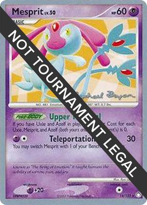 Mesprit - 2010 (Mychael Bryan) card from World Championship Decks