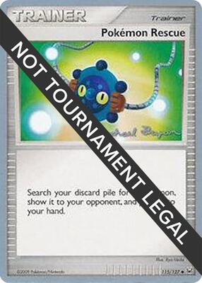 Pokemon Rescue - 2010 (Mychael Bryan) card from World Championship Decks