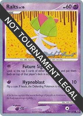 Ralts - 2010 (Michael Pramawat) card from World Championship Decks