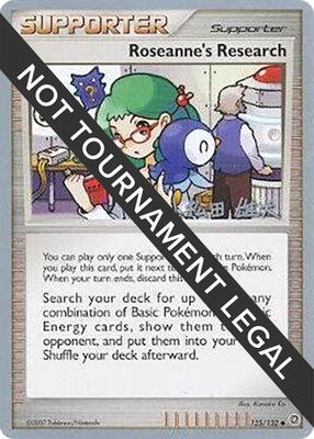 Roseanne's Research - 2010 (Yuta Komatsuda) card from World Championship Decks