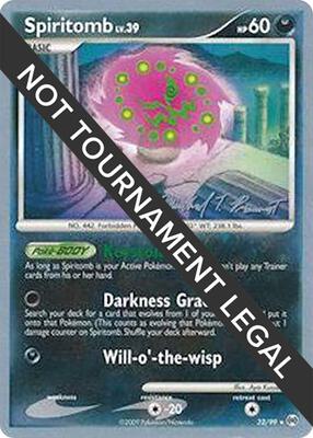 Spiritomb - 2010 (Michael Pramawat) card from World Championship Decks
