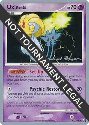 Uxie - 2010 (Mychael Bryan) card from World Championship Decks