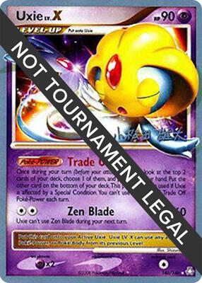 Uxie LV.X - 2010 (Yuta Komatsuda) card from World Championship Decks