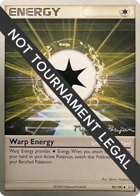 Warp Energy - 2010 (Mychael Bryan) card from World Championship Decks