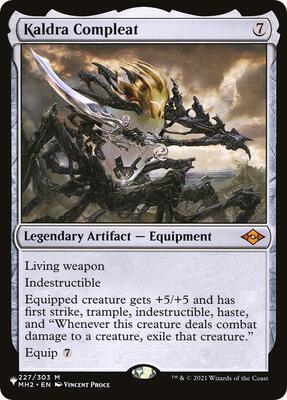 Kaldra Compleat card from The List Reprints
