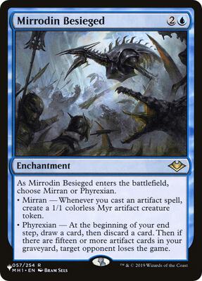 Mirrodin Besieged card from The List Reprints