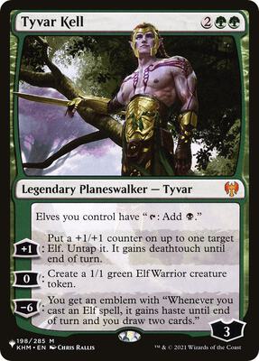 Tyvar Kell card from The List Reprints