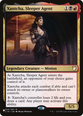 Xantcha, Sleeper Agent card from The List Reprints