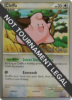Cleffa - 2011 (David Cohen) card from World Championship Decks