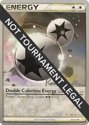 Double Colorless Energy - 2011 (Ross Cawthon) card from World Championship Decks