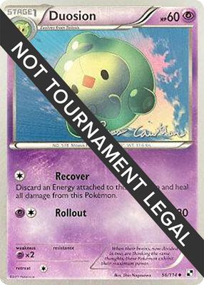 Duosion - 2011 (Ross Cawthon) card from World Championship Decks