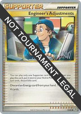 Engineer's Adjustments - 2011 (Christopher Kan) card from World Championship Decks