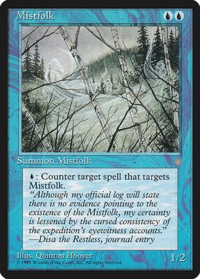 Mistfolk card from Ice Age