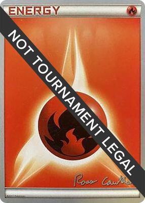 Fire Energy - 2011 (Ross Cawthon) card from World Championship Decks