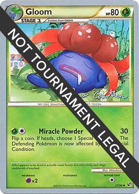 Gloom - 2011 (Ross Cawthon) card from World Championship Decks
