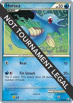 Horsea - 2011 (Gustavo Wada) card from World Championship Decks