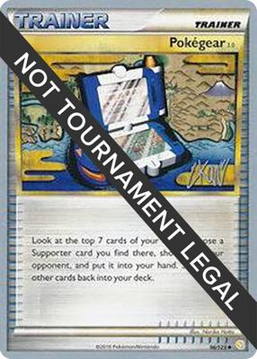 Pokegear 3.0 - 2011 (Christopher Kan) card from World Championship Decks