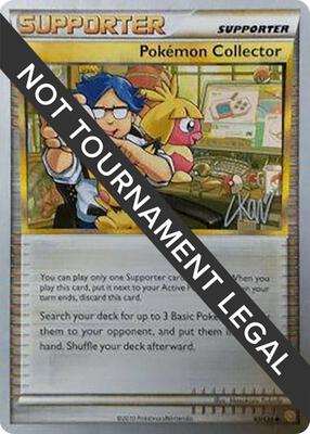 Pokemon Collector - 2011 (Christopher Kan) card from World Championship Decks