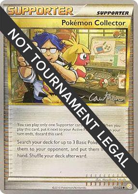 Pokemon Collector - 2011 (Ross Cawthon) card from World Championship Decks