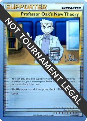Professor Oak's New Theory - 2011 (Gustavo Wada) card from World Championship Decks