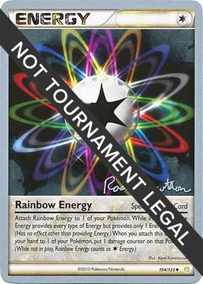 Rainbow Energy - 2011 (Ross Cawthon) card from World Championship Decks