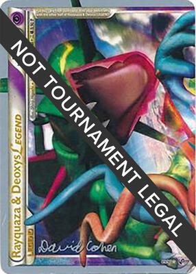 Rayquaza & Deoxys Legend (89) - 2011 (David Cohen) card from World Championship Decks