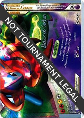 Rayquaza & Deoxys Legend (90) - 2011 (David Cohen) card from World Championship Decks