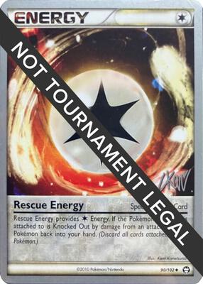 Rescue Energy - 2011 (Christopher Kan) card from World Championship Decks