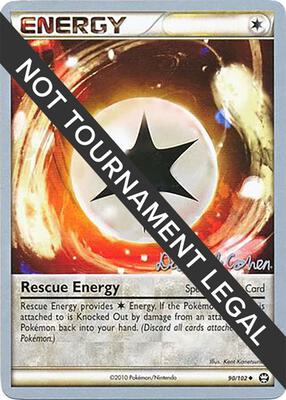 Rescue Energy - 2011 (David Cohen) card from World Championship Decks