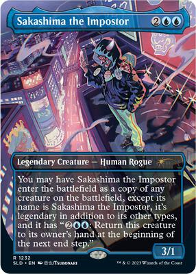 Sakashima the Impostor card from Secret Lair Drop Series