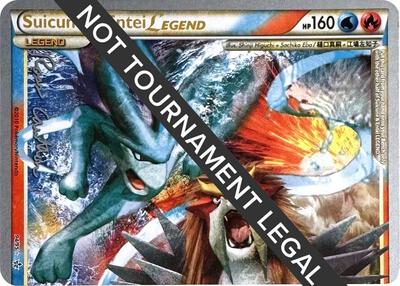 Suicune & Entei LEGEND (94) - 2011 (Ross Cawthon) card from World Championship Decks