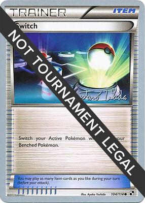 Switch - 2011 (Gustavo Wada) card from World Championship Decks