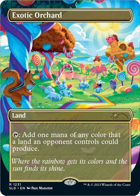 Exotic Orchard card from Secret Lair Drop Series